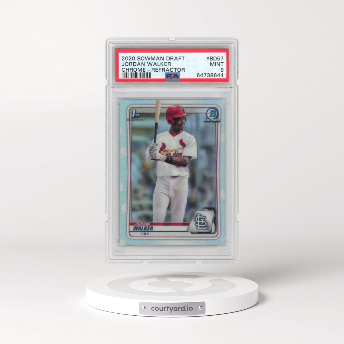 2020 Jordan Walker - Baseball Bowman Draft PSA 9 MINT
